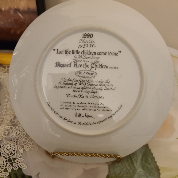 WLter Rane Collectable Plate - Picture 2 of 3